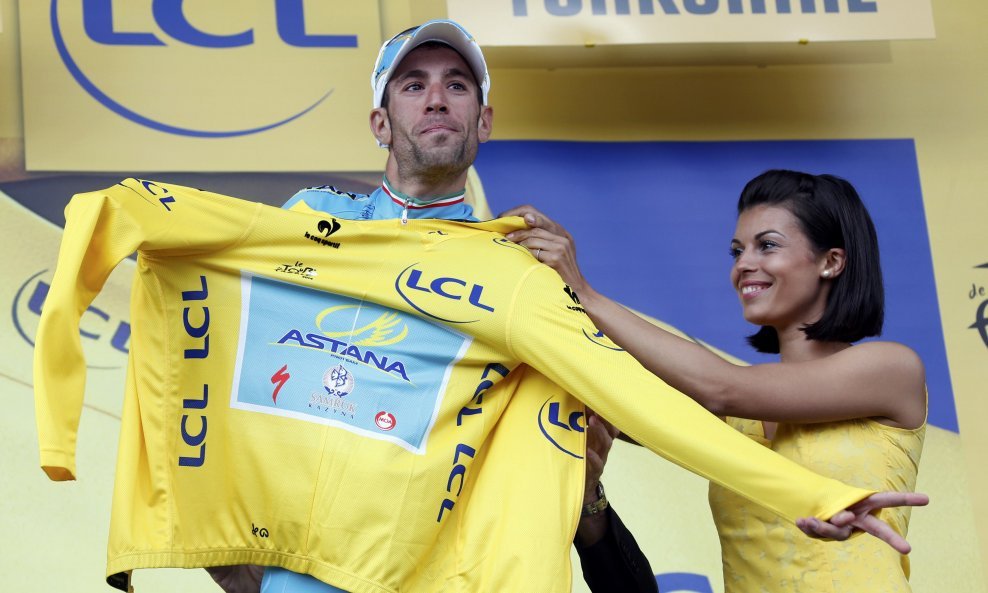 Vincenzo Nibali s ljepoticom od koje nije dobio poljubac