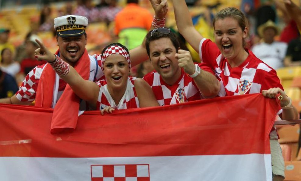 Hrvatski navijači na stadionu u Manausu(8)