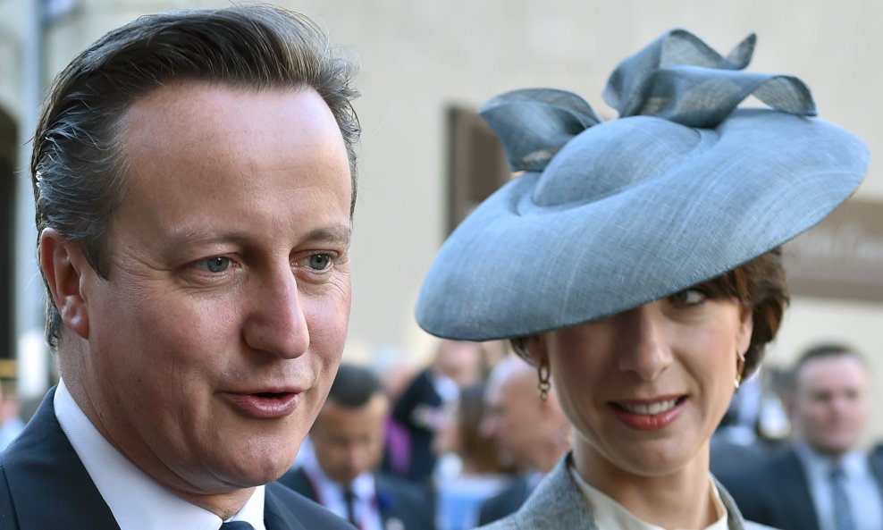 David Cameron sa suprugom Samanthom