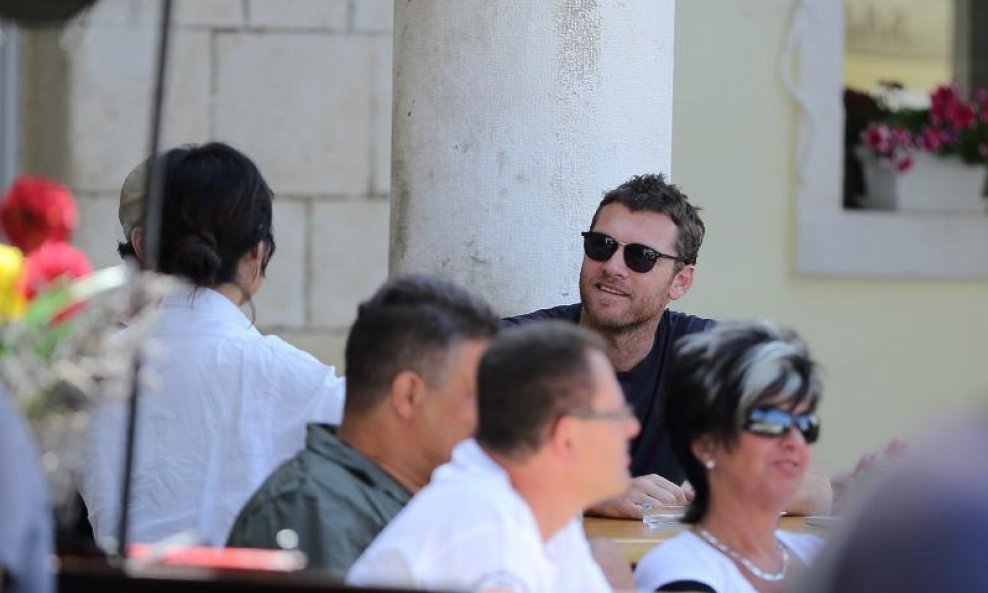 Sam Worthington na Hvaru