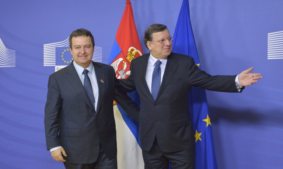 Ivica Dačić i Jose Manuel Barroso