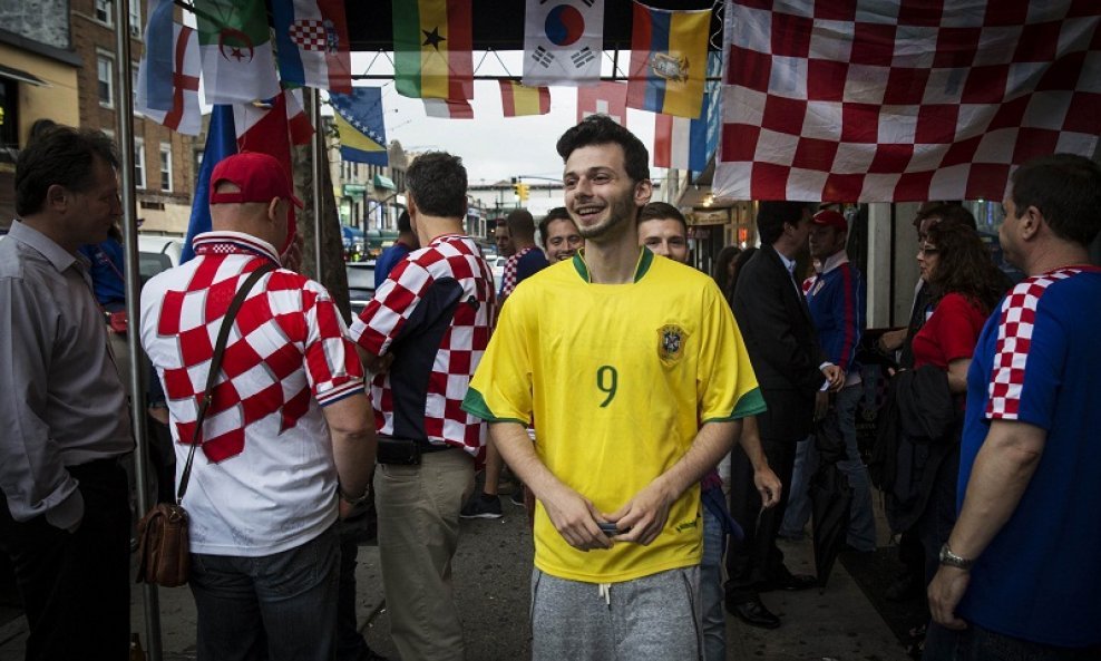 Hrvatski navijači u Brazilu