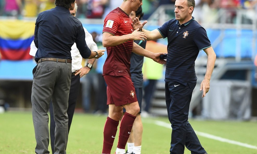 Cristiano Ronaldo i Paulo Bento