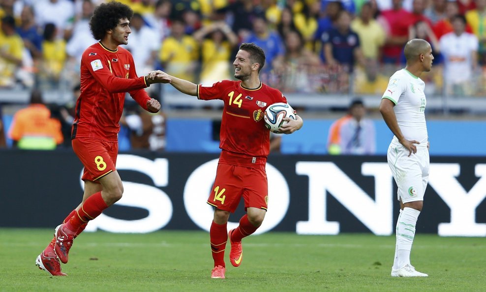 Marouane Fellaini i Dries Mertens