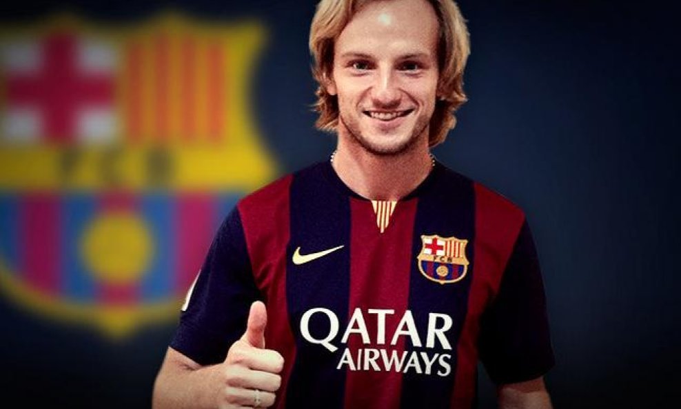 Rakitić u dresu Barcelone