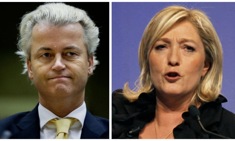 Geert Wilders i Marine Le Pen