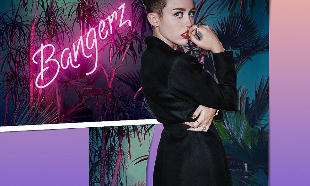 Miley Cyrus naslovnica albuma Bangerz