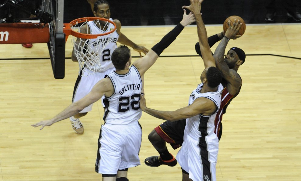 LeBron James  - Tim Duncan - Tiago Splitter