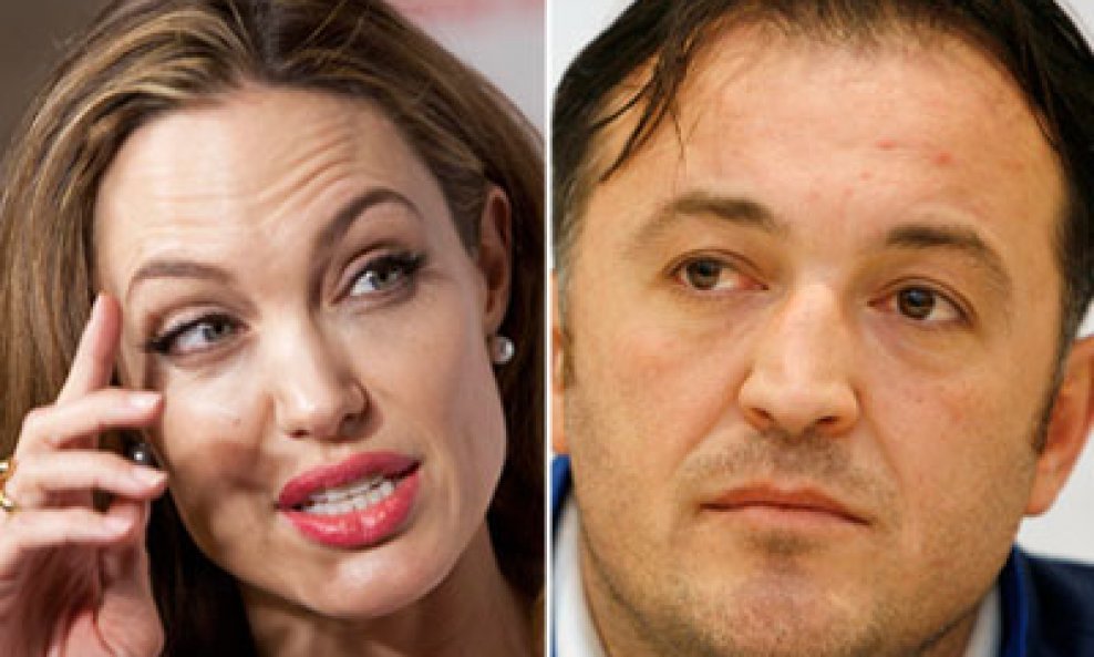 Angelina Jolie i Slavko Goluža