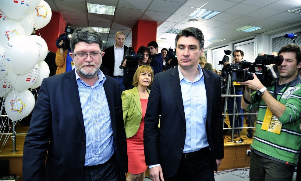 Tonino Picula i Zoran Milanović