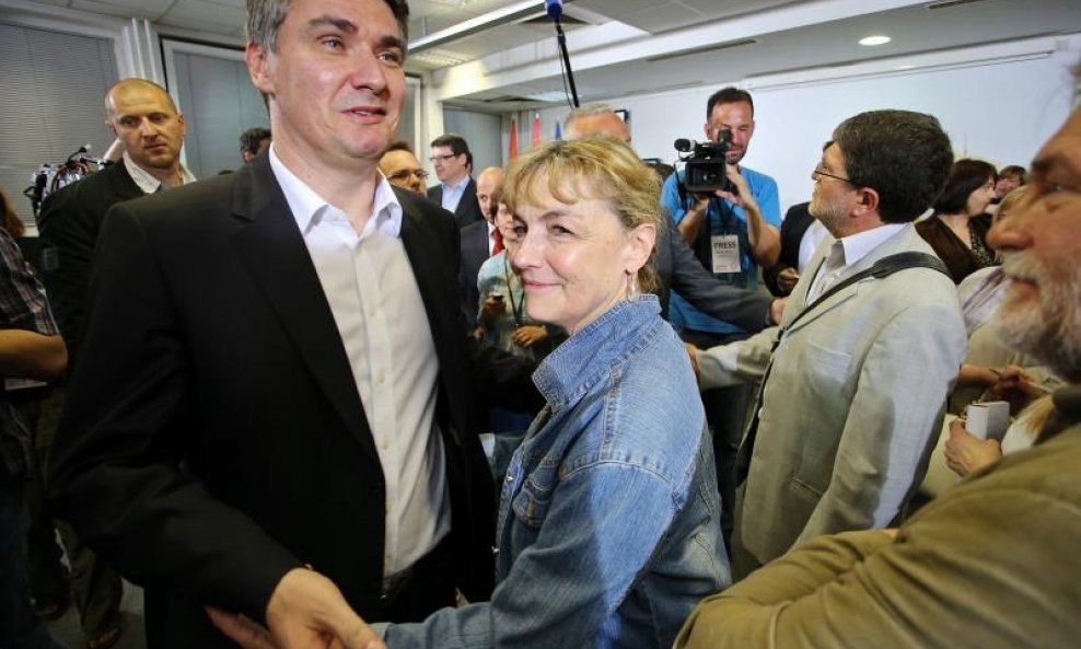 Zoran Milanović i Vesna Pusić