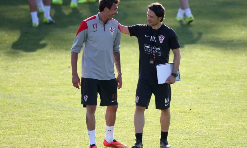 Mario Mandžukić i Niko Kovač