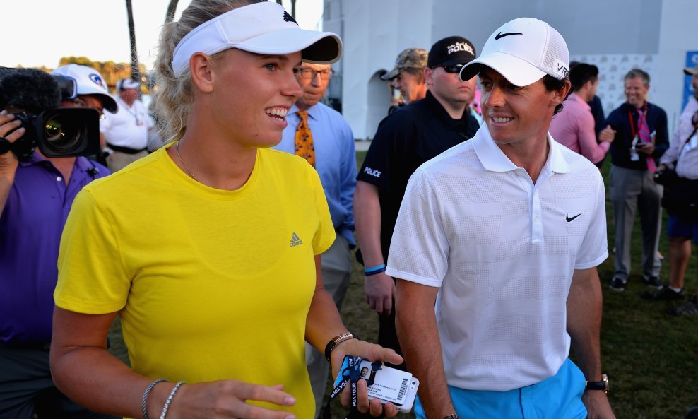 Caroline Wozniacki i Rory McIlroy