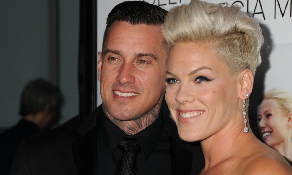 Carey Hart i Alecia Moore Pink