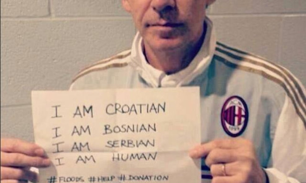 Franco Baresi poruka podrške žrtvama poplava