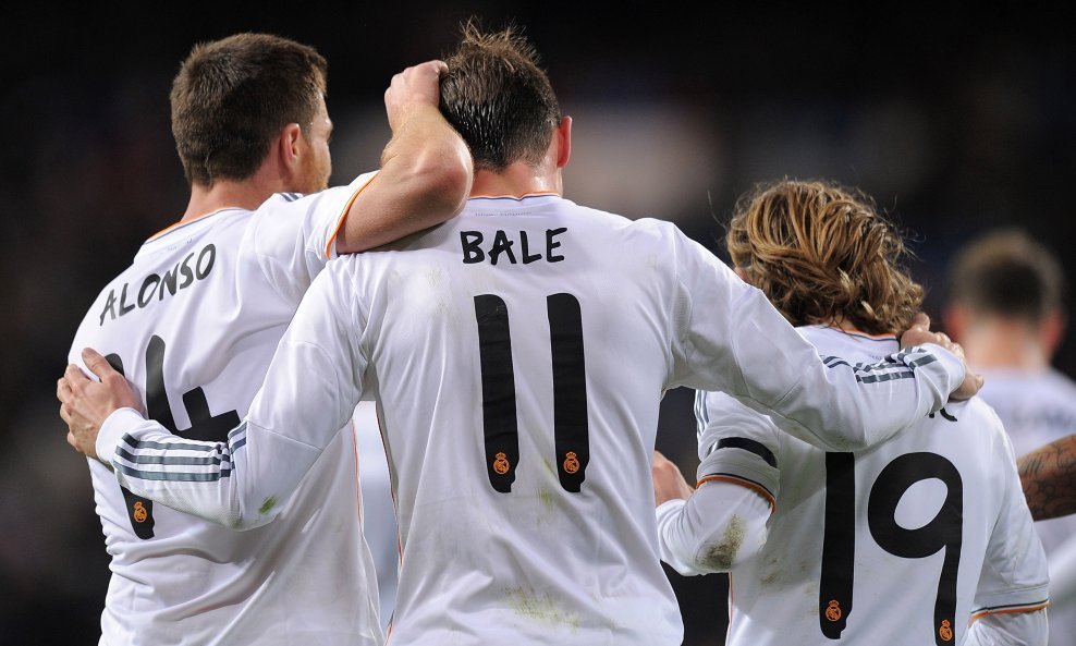 Xabi Alonso, Gareth Bale, Luka Modrić