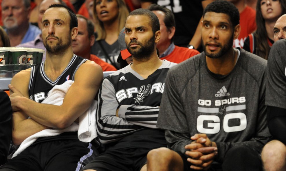 San Antonio Spurs Tim Duncan Tony Parker Manu Ginobili