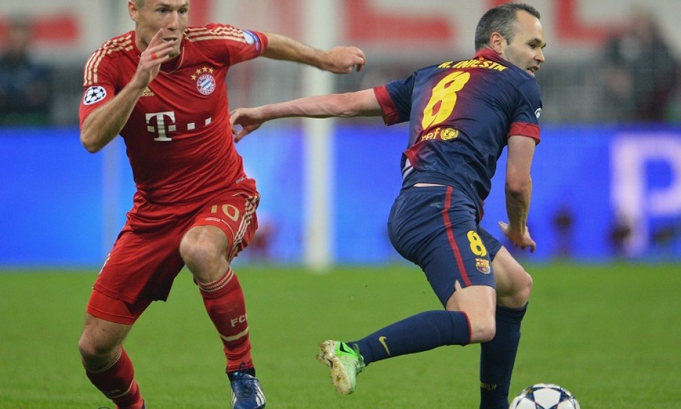 Arjen Robben; Andrés Iniesta