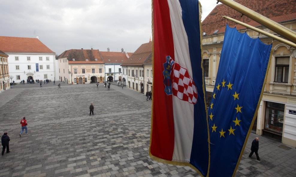 hrvatska europska unija zastave