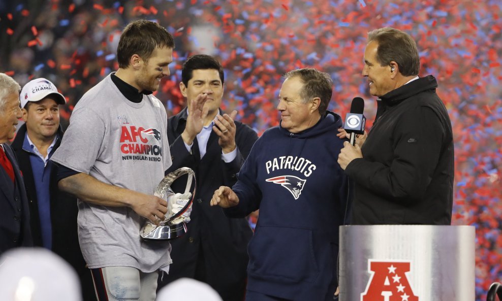 Bill Belichick i quarterback Tom Brady