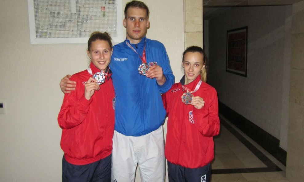 Marina Sumić Vedran Golec Mateja Kunović taekwondo