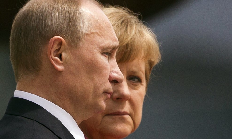 Vladimir Putin Angela Merkel dobra