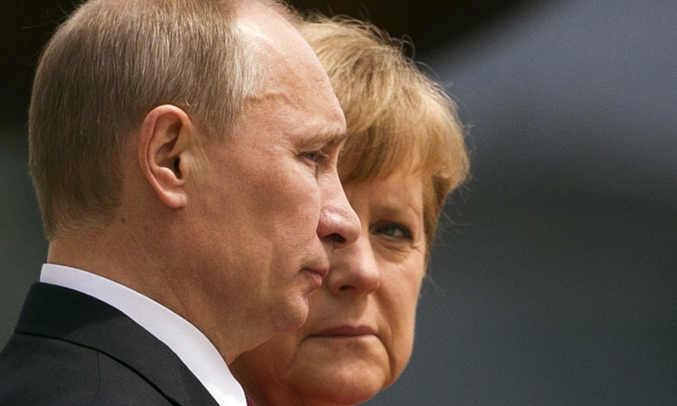 Vladimir Putin Angela Merkel dobra