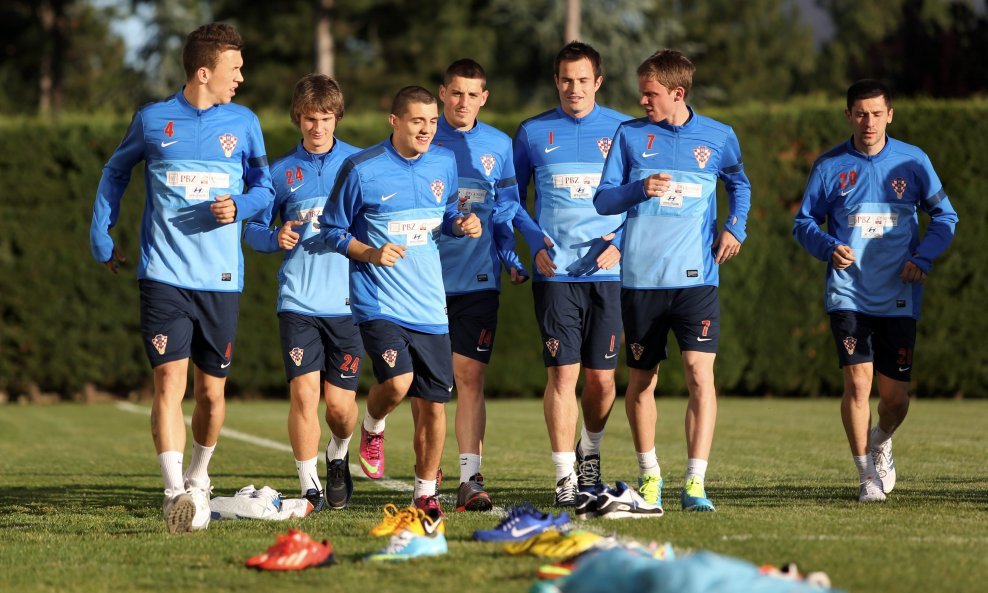 trening Međugorje hrvatska nogometna reprezentacija 1