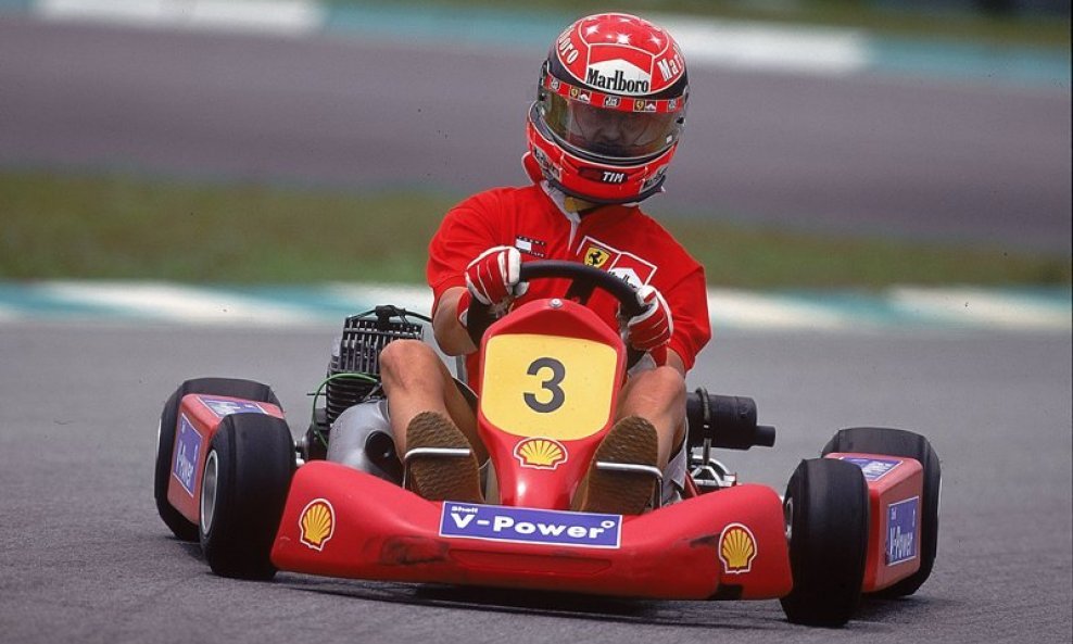 Michael Schumacher - karting