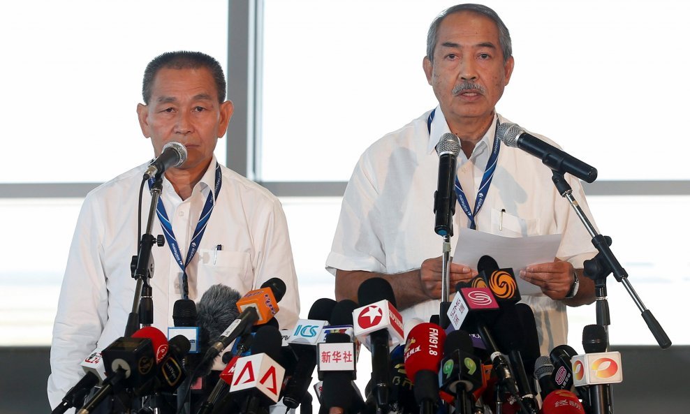 Malaysia Airlines: Izvršni direktor Ahmad Jauhari Yahya (lijevo) i predsjednik Tan Sri Md. Nor Bin Md. Yusof 