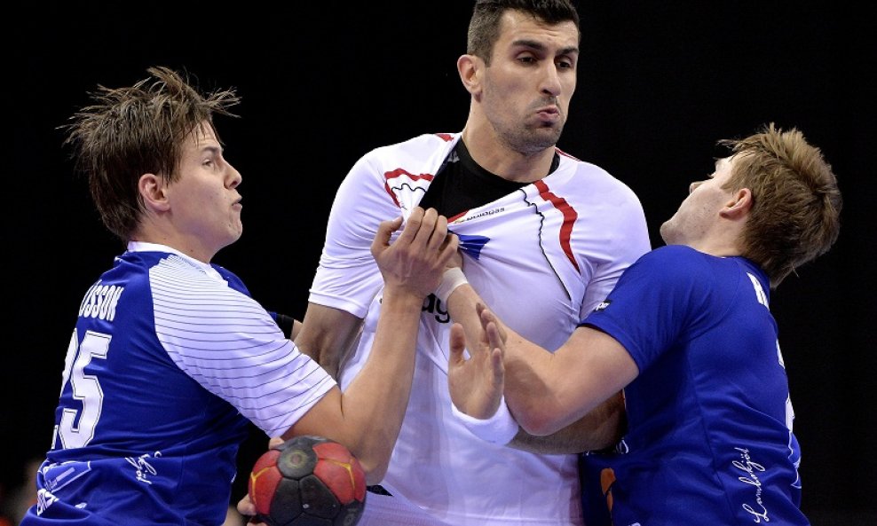 Janko Bozovic (C) Bjarki Mar Elisson (L) i Olafur Bjarki Ragnarsson