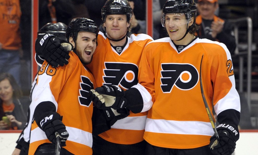 Zac Rinaldo, Adam Hall, Luke Schenn