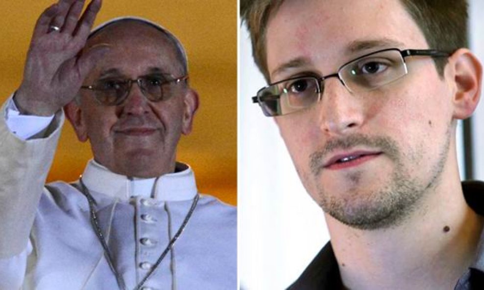 papa Franjo i Snowden