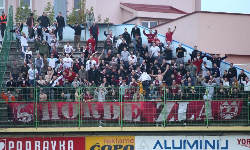 Gostujući navijači Horde zla (Široki Brijeg - Sarajevo)