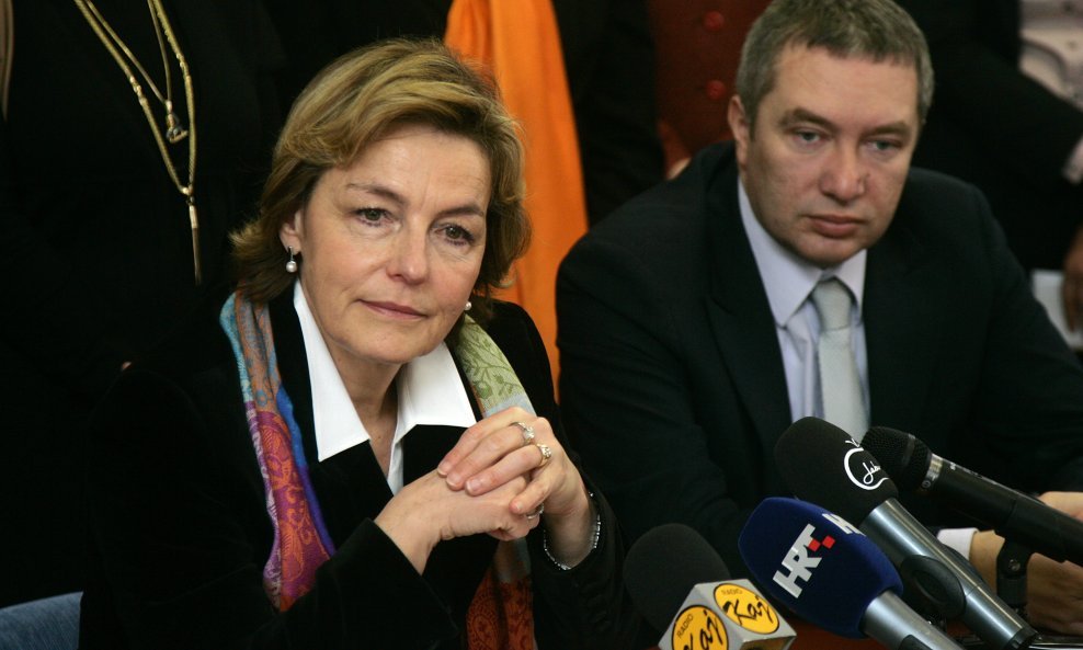Vesna Pusić i Dragan Kovačević