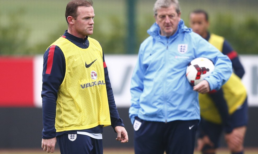Wayne Rooney i Roy Hodgson