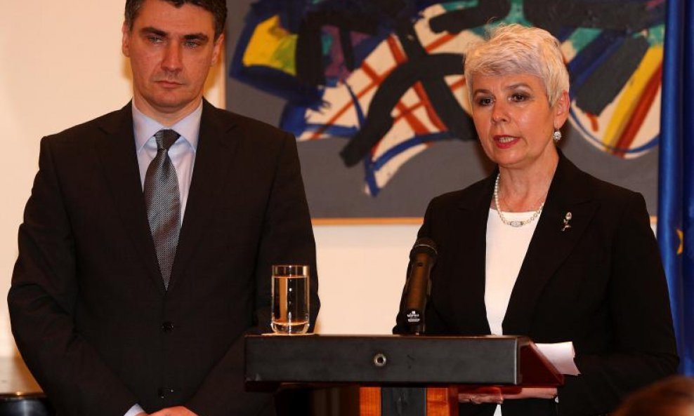 Zoran Milanović i Jadranka Kosor