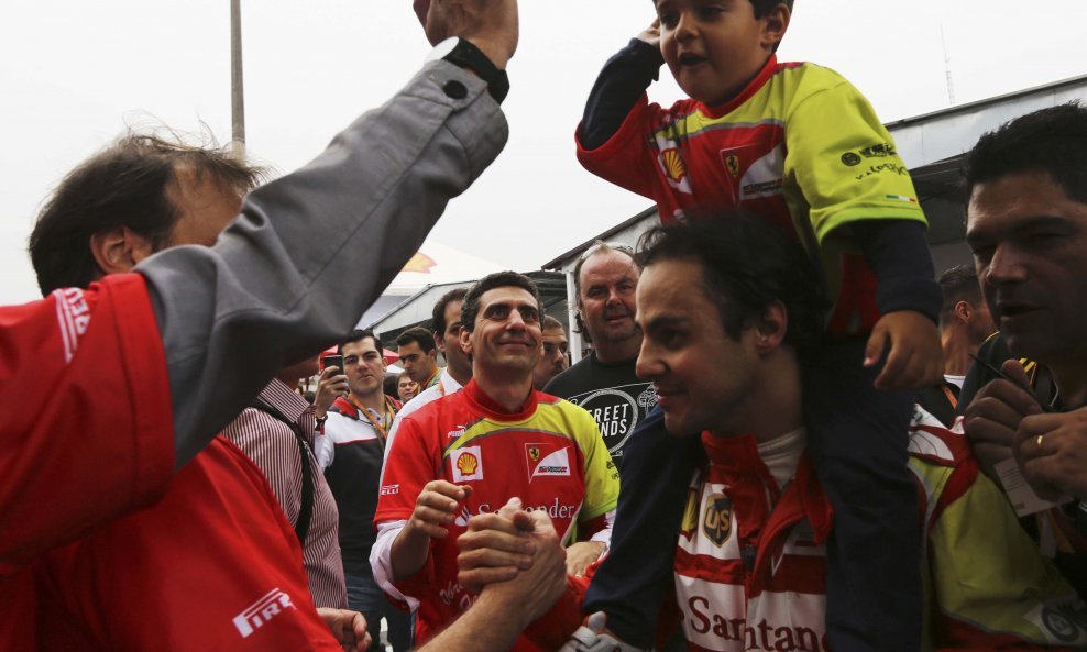 Felipe Massa i sin Felipe