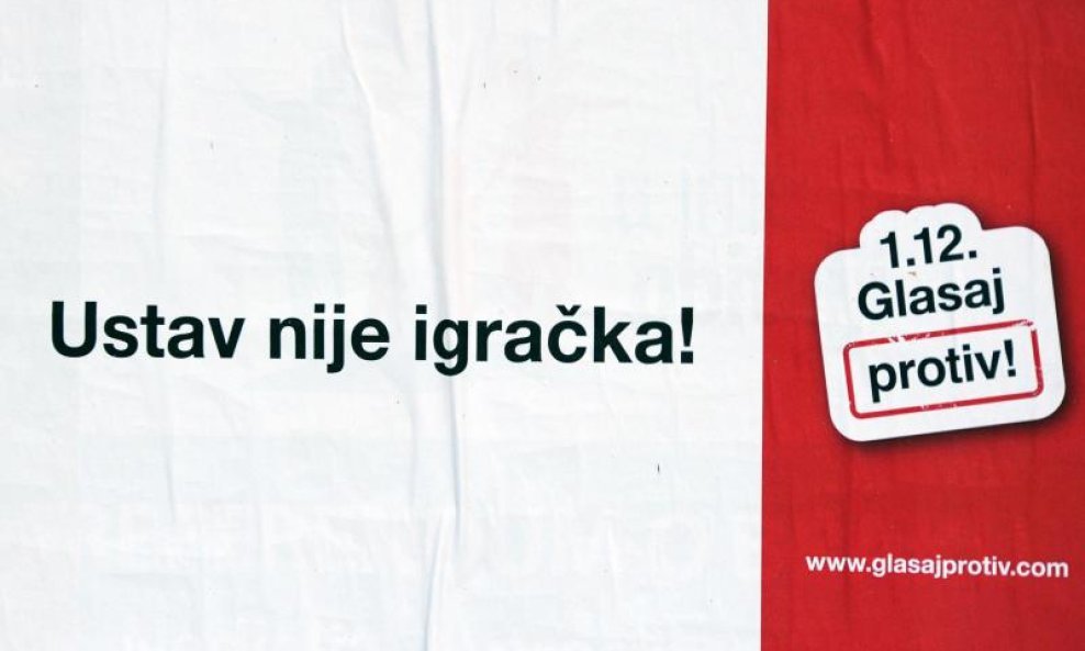 Referendum o braku PROTIV