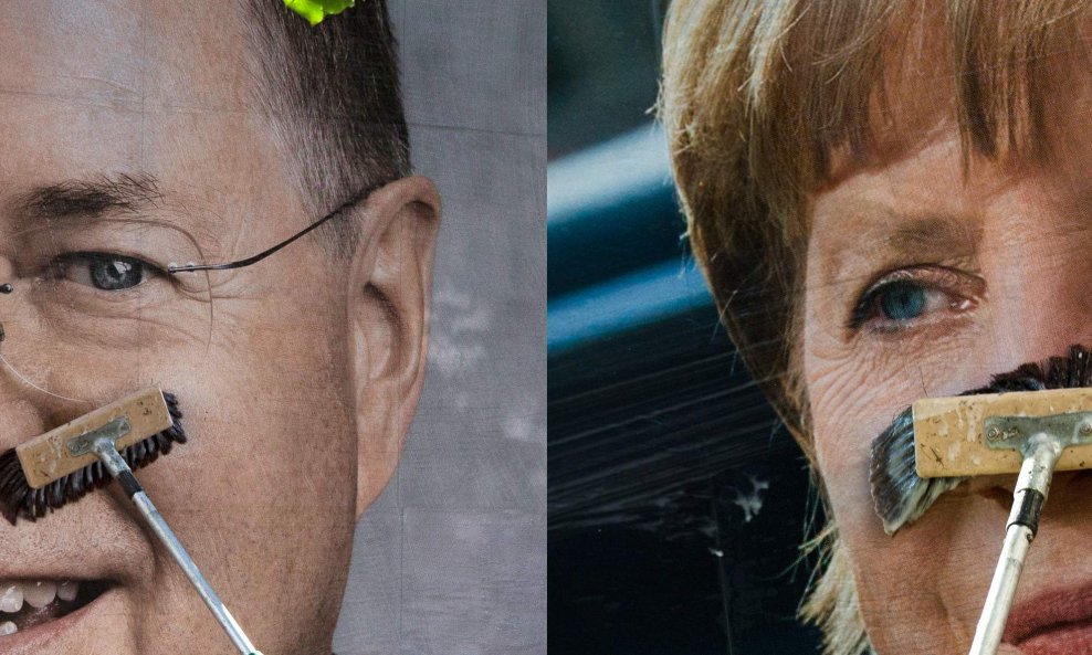 Angela Merkel i Peer Steinbrueck