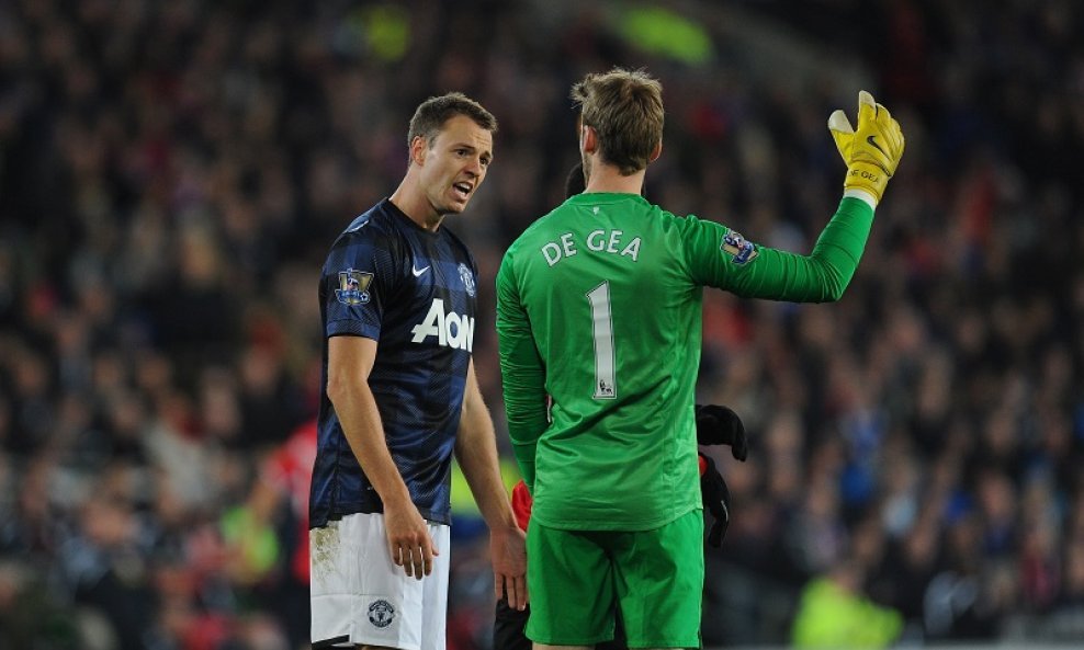 David de Gea i Jonny Evans