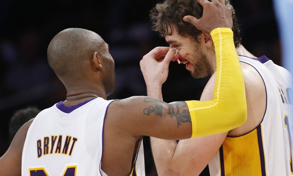 Kobe Bryant i Pau Gasol