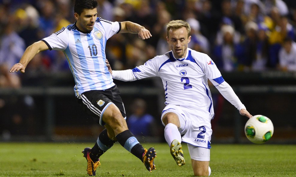 Sergio Aguero i Avdija Vršajević