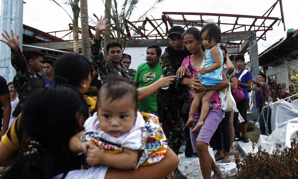 Tajfun Haiyan Filipini