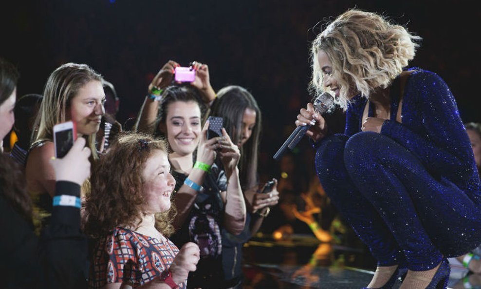 Beyonce i slijepa djevojčica