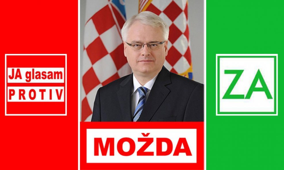 Ilustracija - za ili protiv gay brakova - Josipović možda