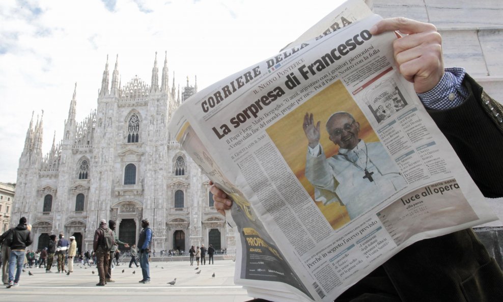 Papa Franjo i mediji Corriere della Sera