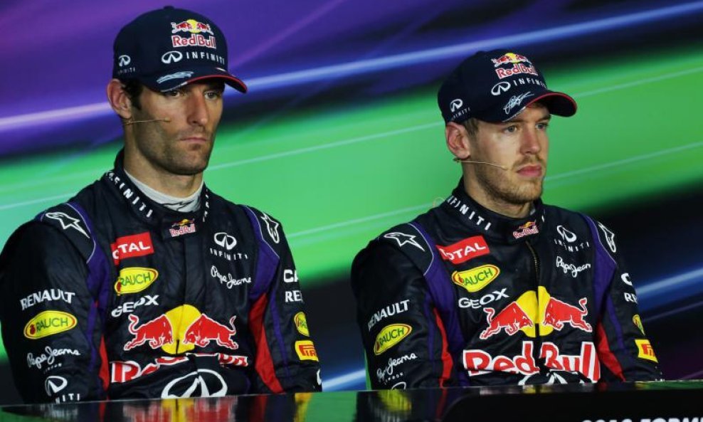 Mark Webber i Sebastian Vettel