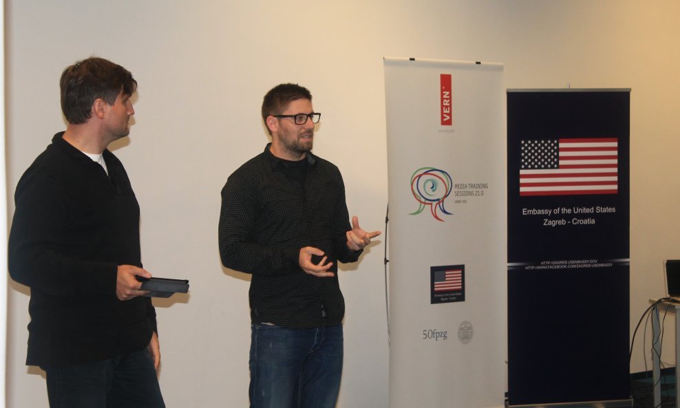 Saša Cvetojević i Stan Schroeder Media Session Vis