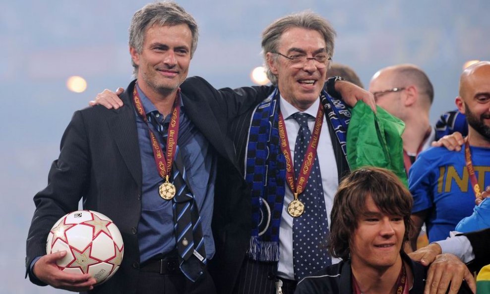Jose Mourinho i Massimo Moratti